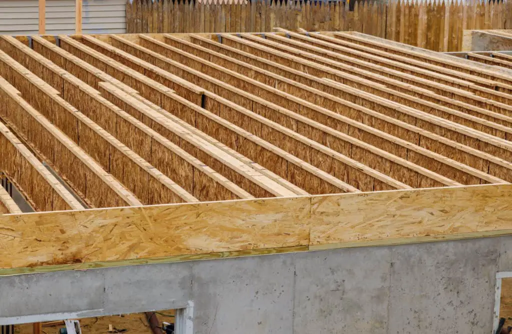 Do Joists Go On Top Of Beams House